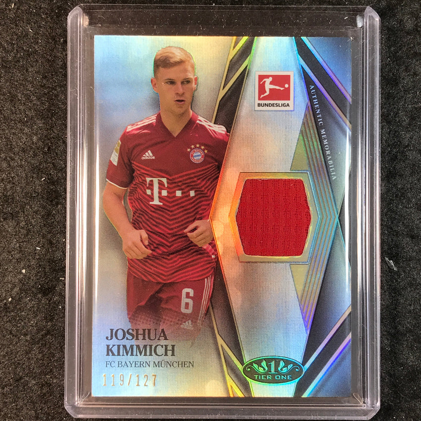 2021-22 Bundesliga Tier One JOSHUA KIMMICH Tier One Jersey Relic 119/127