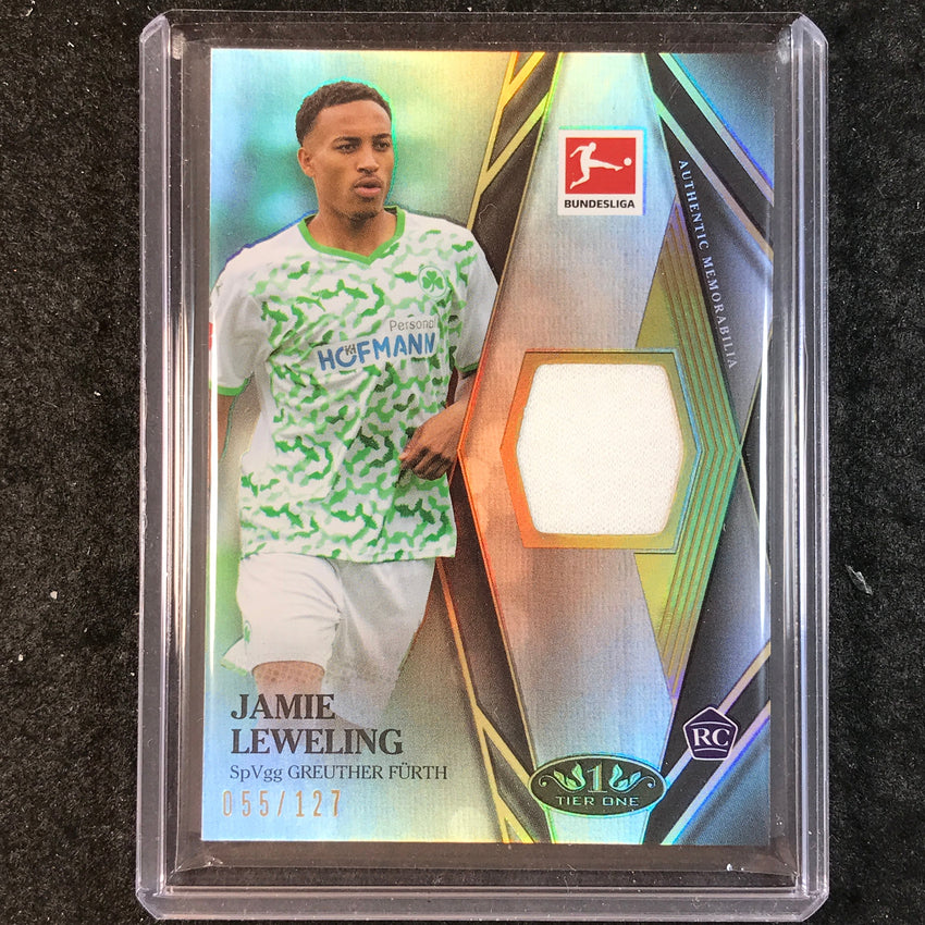 2021-22 Bundesliga Tier One JAMIE LEWELING Tier One Rookie Jersey Relic 55/127