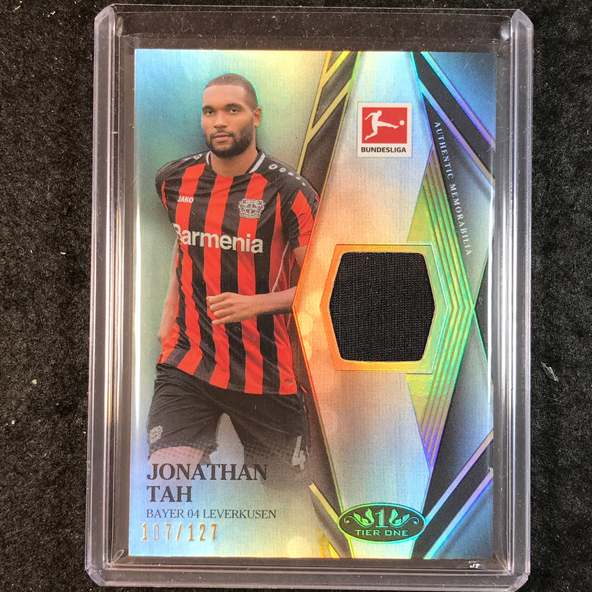 2021-22 Bundesliga Tier One JONATHAN TAH Tier One Jersey Relic 107/127