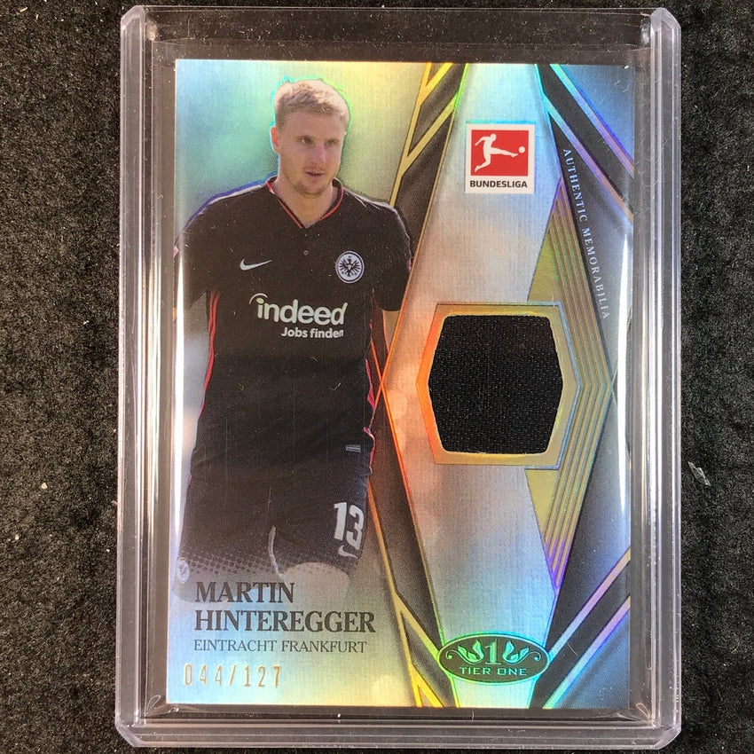2021-22 Bundesliga Tier One MARTIN HINTEREGGER Tier One Jersey Relic 44/127