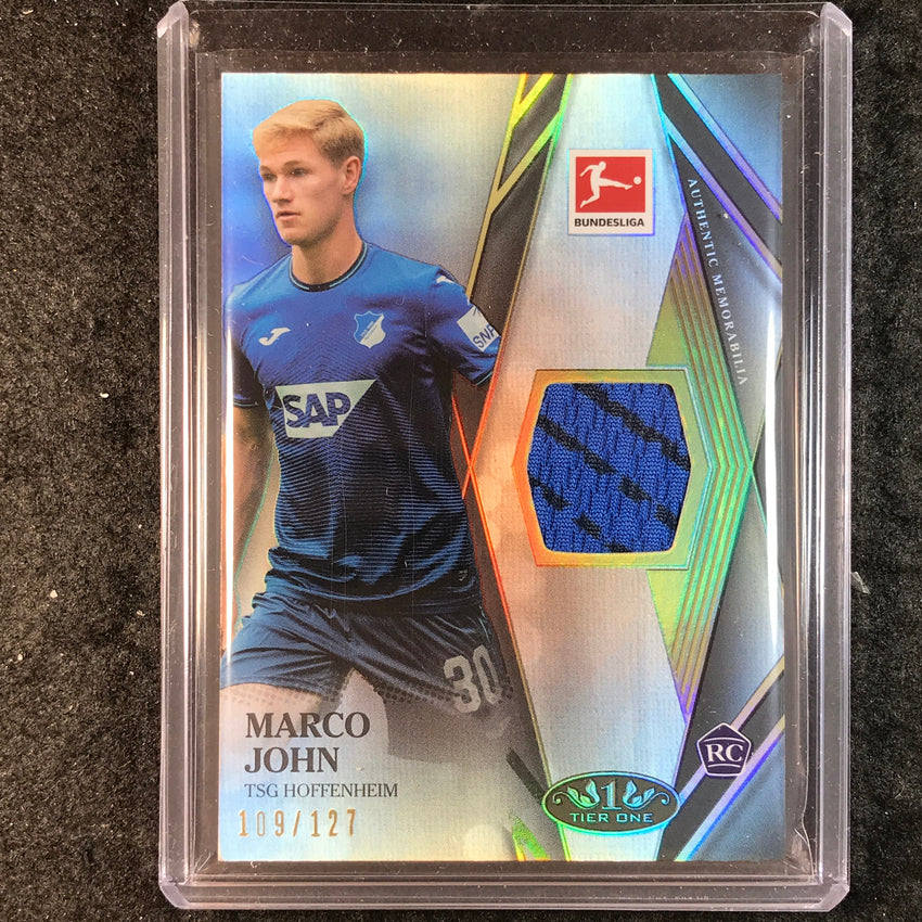 2021-22 Bundesliga Tier One MARCO JOHN Tier One Rookie Jersey Relic 109/127