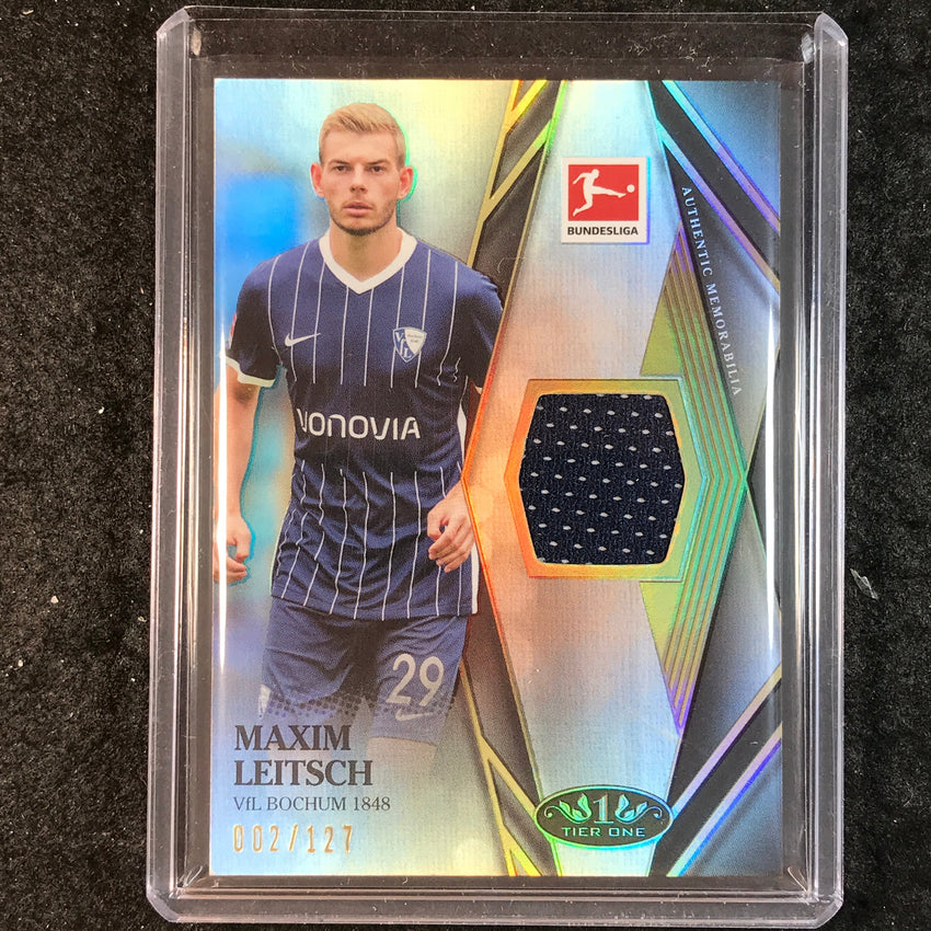 2021-22 Bundesliga Tier One MAXIM LEITSCH Tier One Jersey Relic 2/127