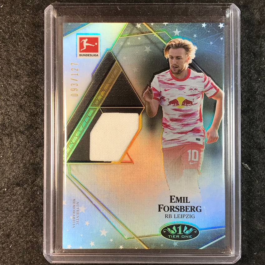 2021-22 Bundesliga Tier One EMIL FORSBERG Magic Skills Jersey Relic 93/127