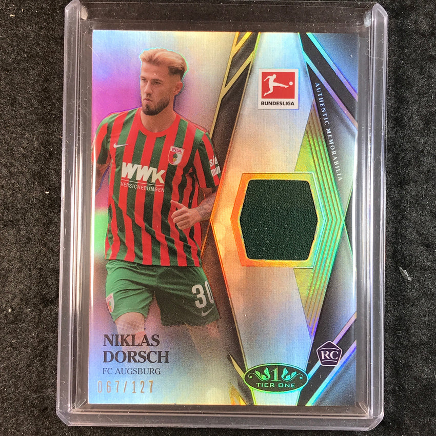 2021-22 Bundesliga Tier One NIKLAS DORSCH Tier One Rookie Jersey Relic 67/127