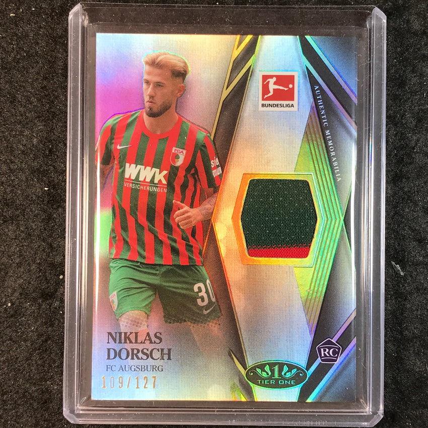 2021-22 Bundesliga Tier One NIKLAS DORSCH Tier One Rookie Jersey Relic 109/127