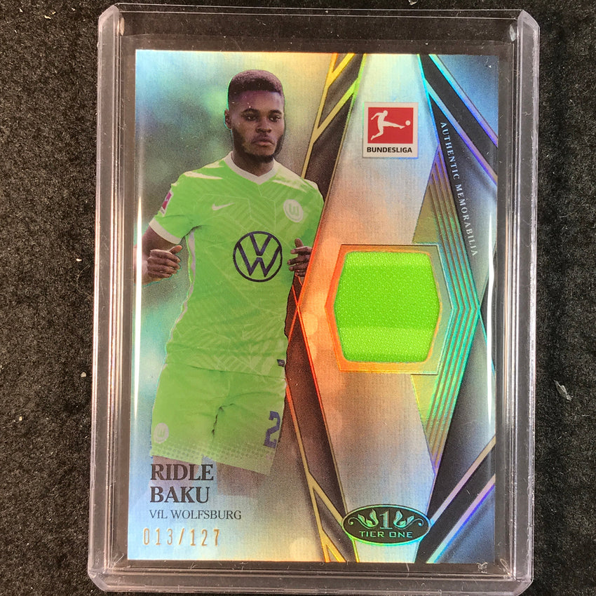 2021-22 Bundesliga Tier One RIDLE BAKU Tier One Jersey Relic 13/127