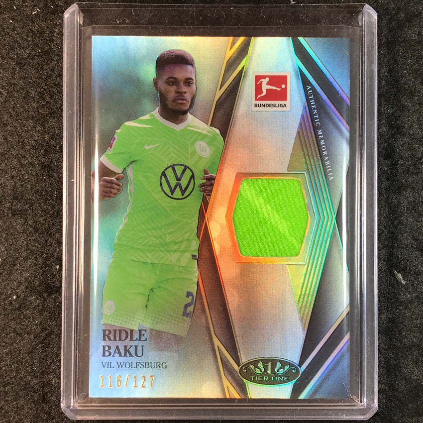 2021-22 Bundesliga Tier One RIDLE BAKU Tier One Jersey Relic 116/127