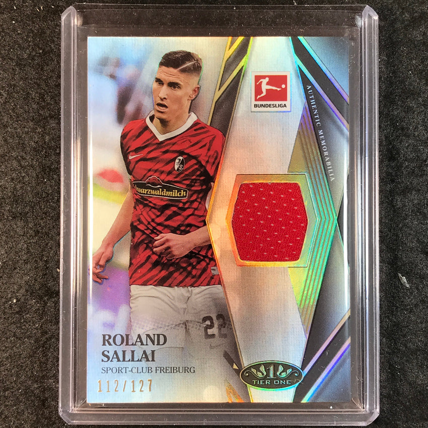 2021-22 Bundesliga Tier One ROLAND SALLAI Tier One Jersey Relic 112/127
