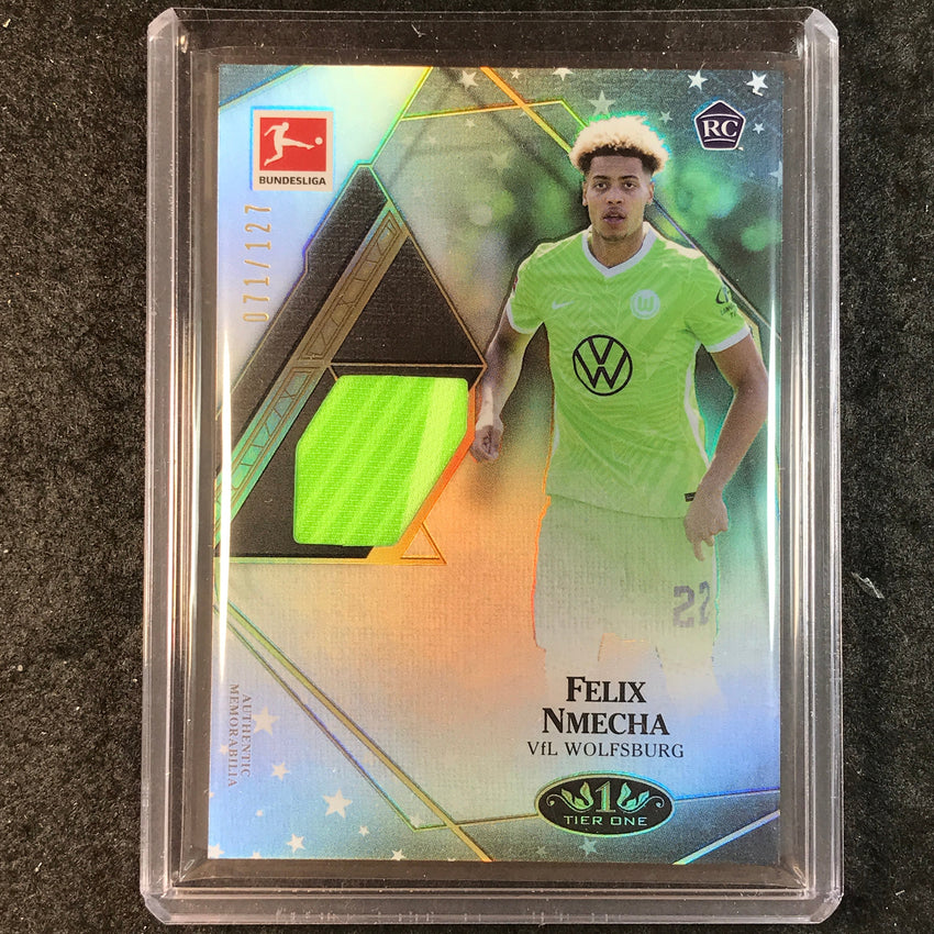 2021-22 Bundesliga Tier One FELIX NMECHA Magic Skills Rookie Jersey Relic 71/127