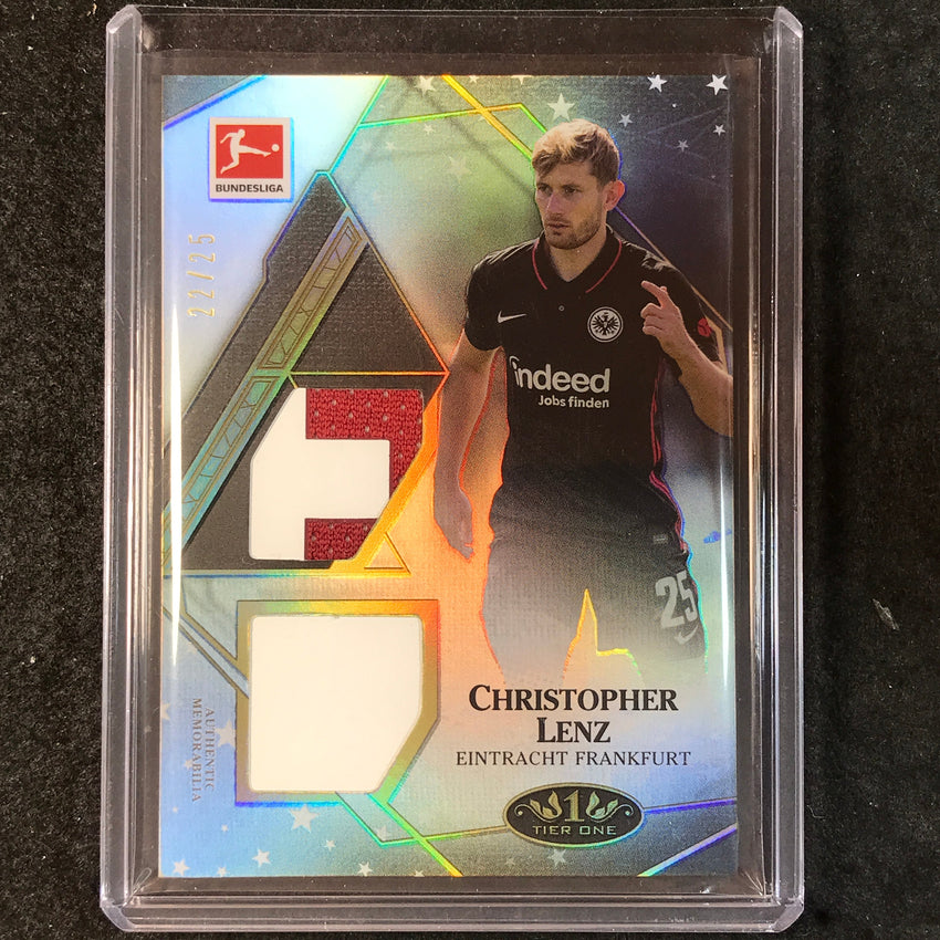 2021-22 Bundesliga Tier One CHRISOPHER LENZ Magic Skills Dual Patch Relic 22/25