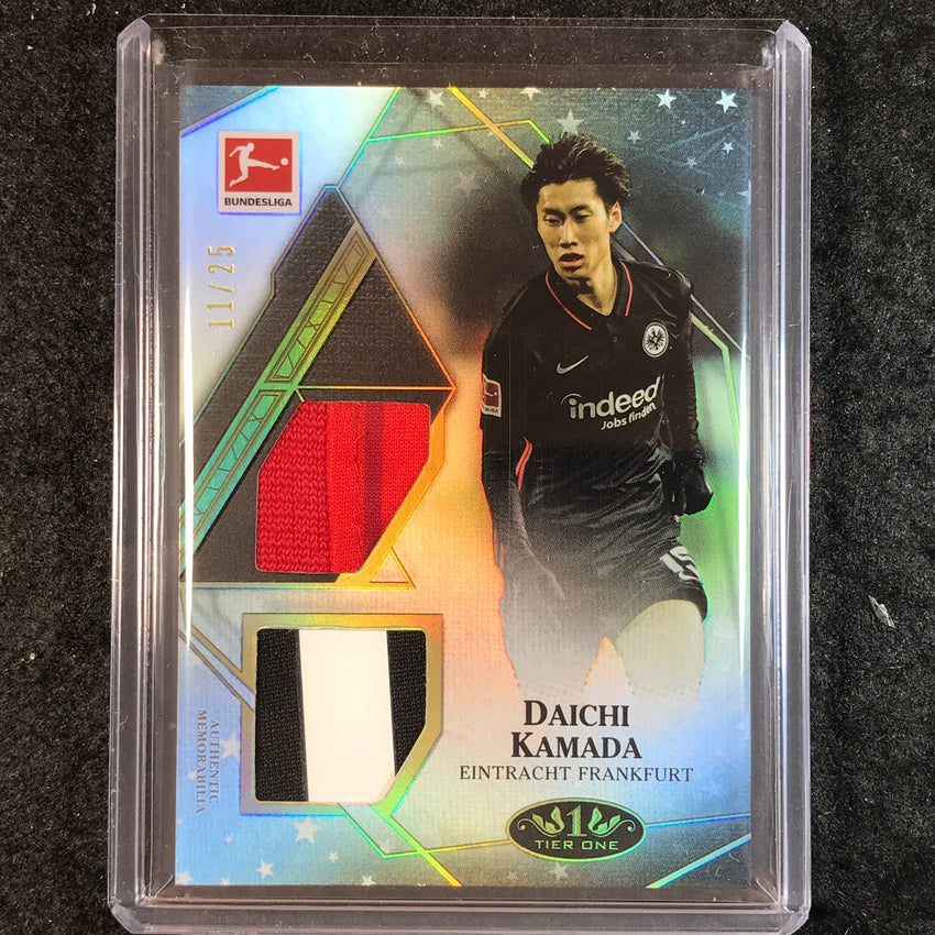 2021-22 Bundesliga Tier One DAICHI KAMADA Magic Skills Dual Patch Relic 11/25