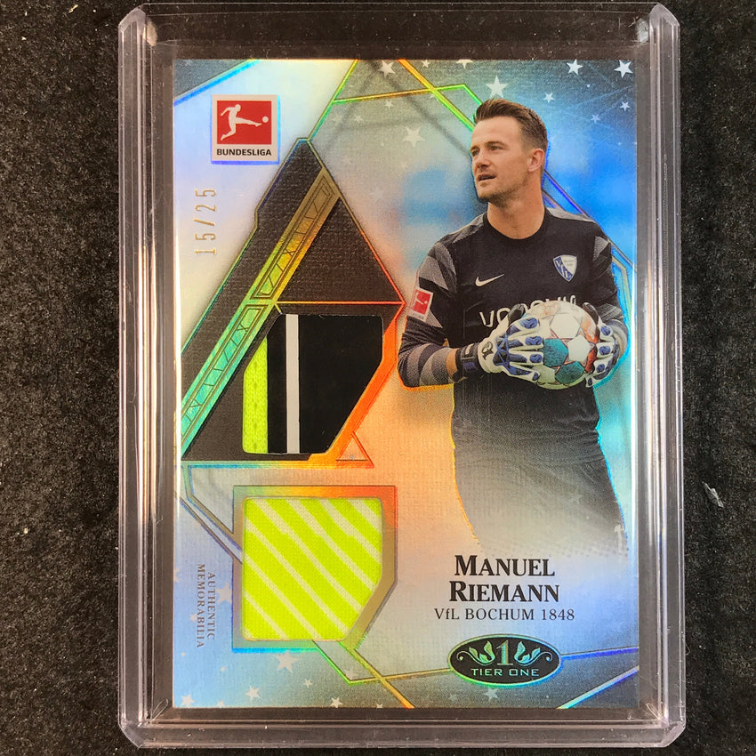 2021-22 Bundesliga Tier One MANUEL RIEMANN Magic Skills Dual Patch Relic 15/25