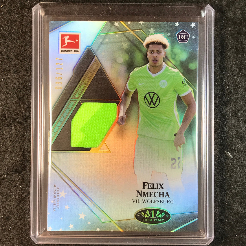 2021-22 Bundesliga Tier One FELIX NMECHA Magic Skills Rookie Jersey Relic 86/127