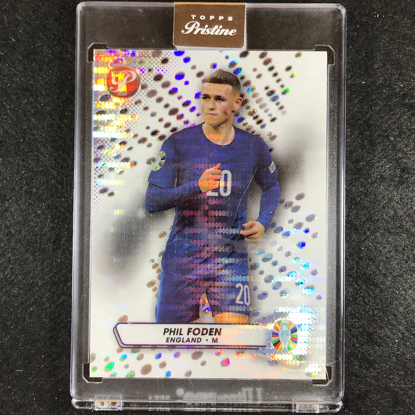 2023 Topps Pristine Road to Euro PHIL FODEN Pristine Refractor No. 37