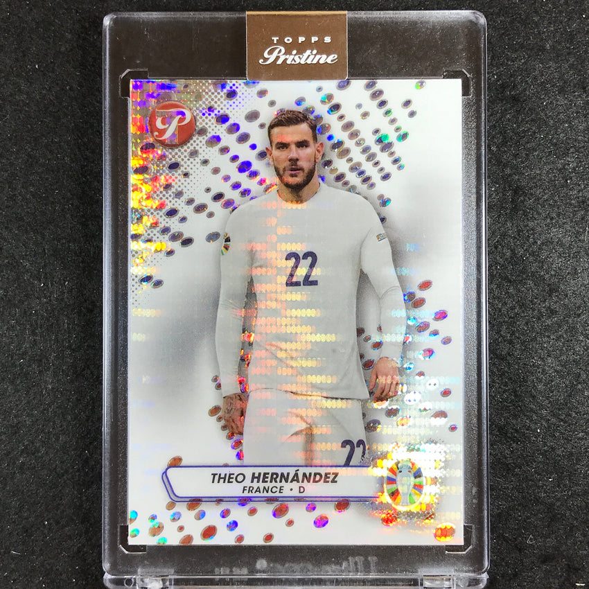 2023 Topps Pristine Road to Euro THEO HERNANDEZ Pristine Refractor #49
