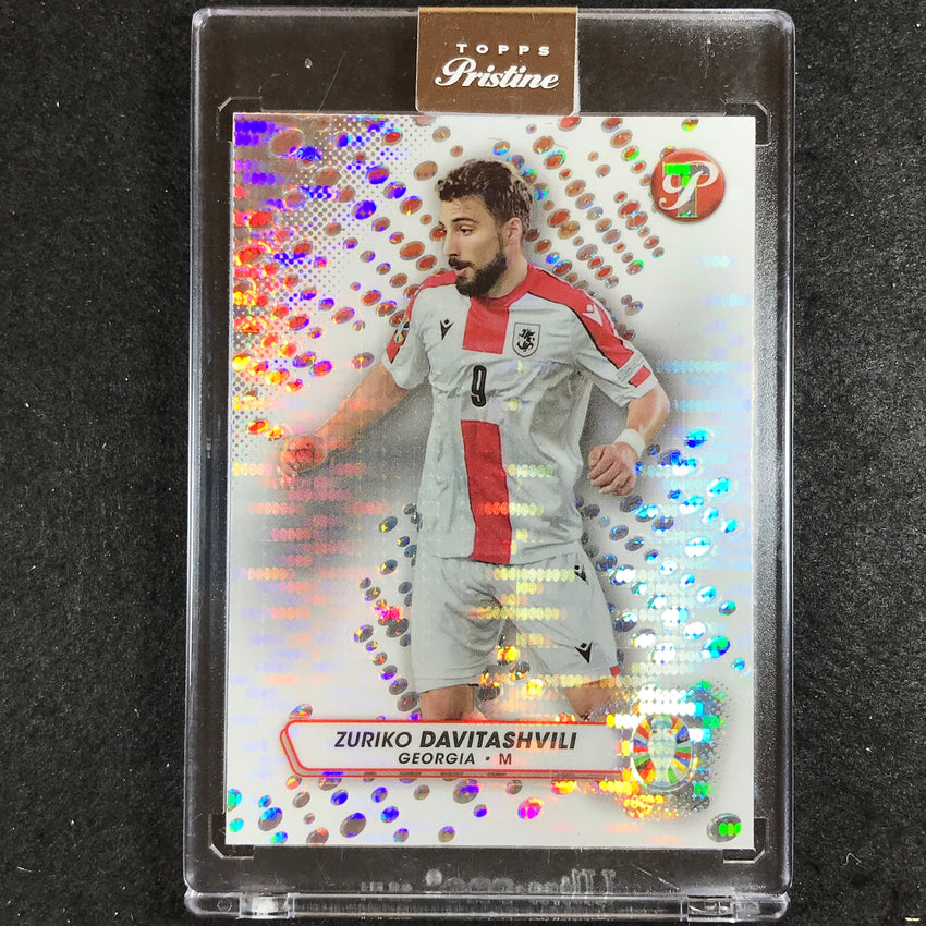 2023 Topps Pristine Road to Euro ZURIKO DAVITASHVILI Pristine Refractor #62