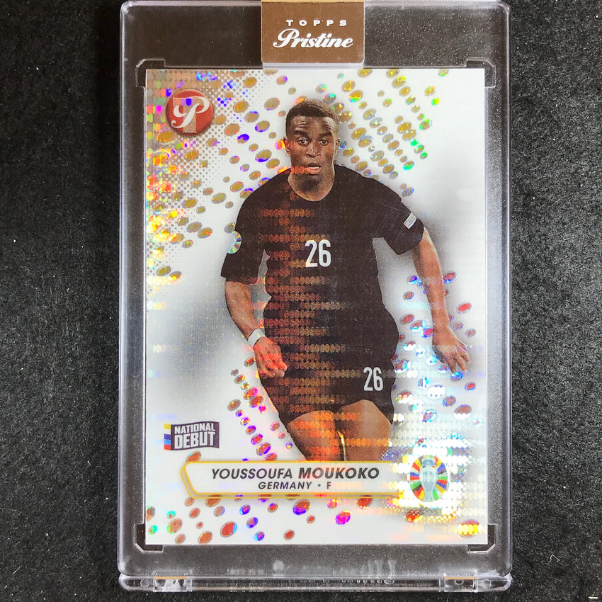 2023 Topps Pristine Road to Euro YOUSSOUFA MOUKOKO Pristine Refractor #65
