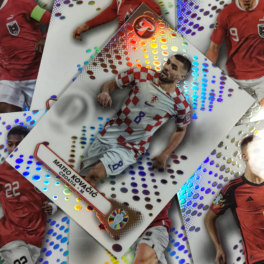 2023 Topps Pristine Road to Euro TOMAS SOUCEK Base Refractor #23