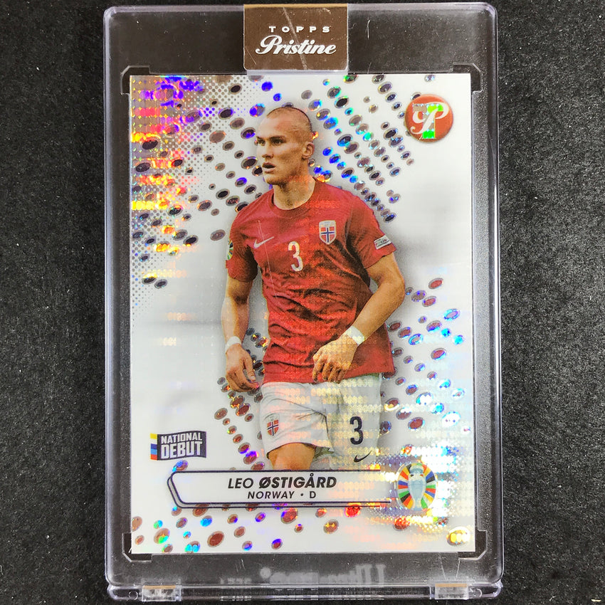 2023 Topps Pristine Road to Euro LEO OSTIGARD Pristine Refractor #117