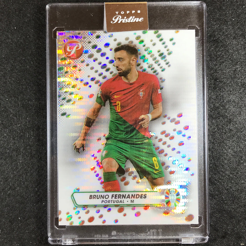 2023 Topps Pristine Road to Euro BRU#FERNANDES Pristine Refractor #133