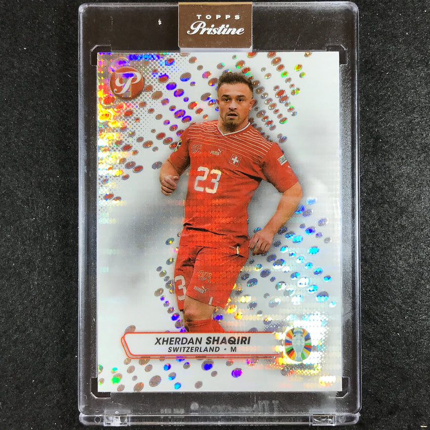 2023 Topps Pristine Road to Euro XHERDAN SHAQIRI Pristine Refractor #186