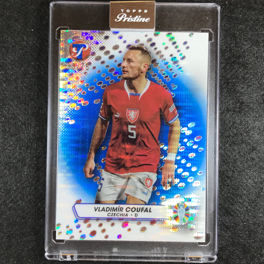 2023 Topps Pristine Road to Euro VLADIMIR COUFAL Pristine Blue 13/75 #26