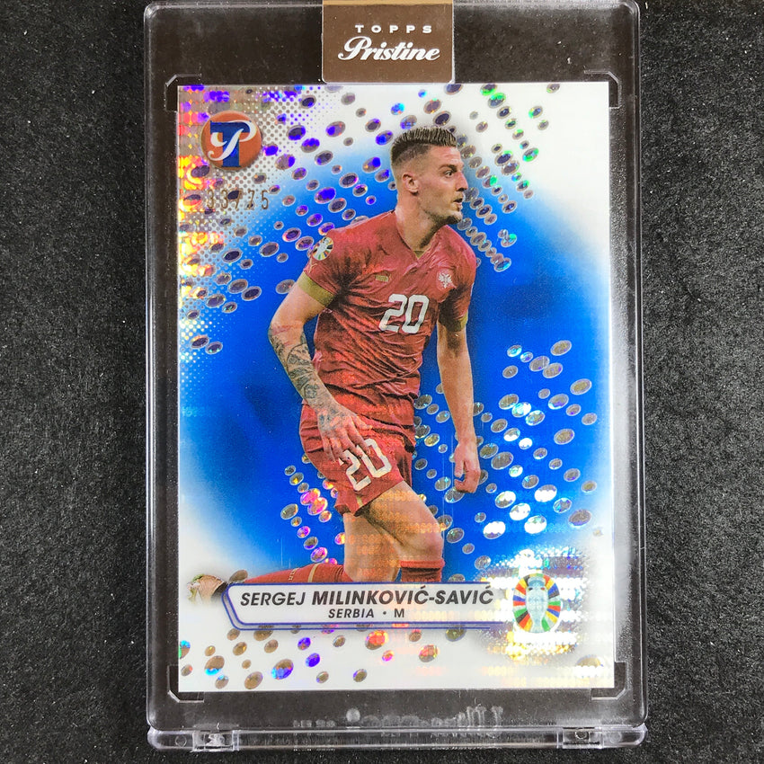 2023 Topps Pristine Road to Euro MILINKOVIC-SAVIC Pristine Blue 33/75 #160