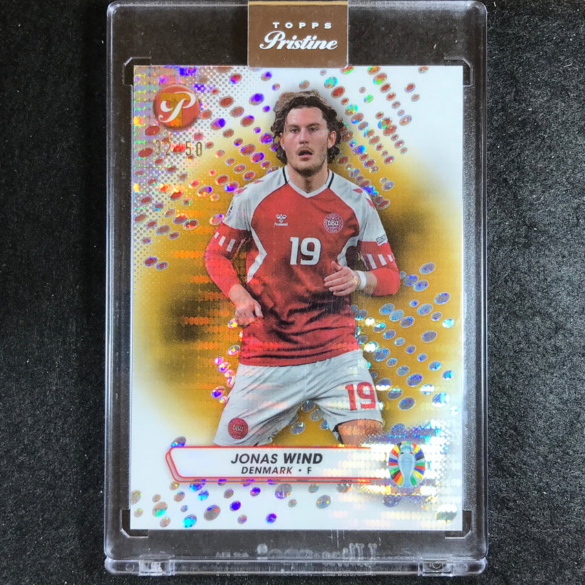 2023 Topps Pristine Road to Euro JONAS WIND Pristine Gold 32/50 #36