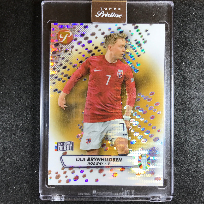 2023 Topps Pristine Road to Euro OLA BRYNHILDSEN Pristine Gold 46/50 #121