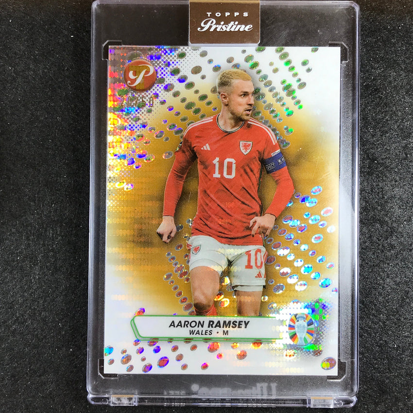 2023 Topps Pristine Road to Euro AARON RAMSEY Pristine Gold 20/50 #198