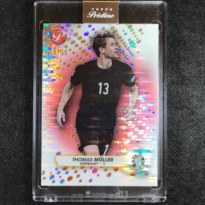 2023 Topps Pristine Road to Euro THOMAS MULLER Pristine Pink 10/15 #68