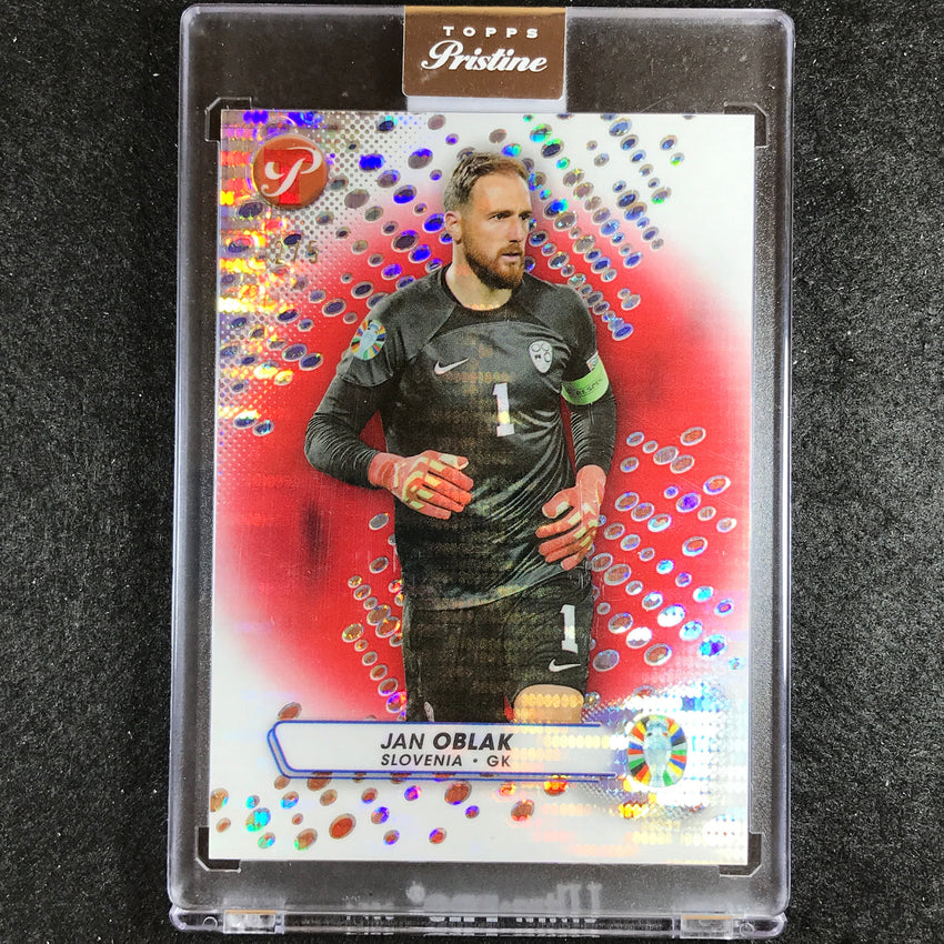 2023 Topps Pristine Road to Euro JAN OBLAK Pristine Red 2/5 #101