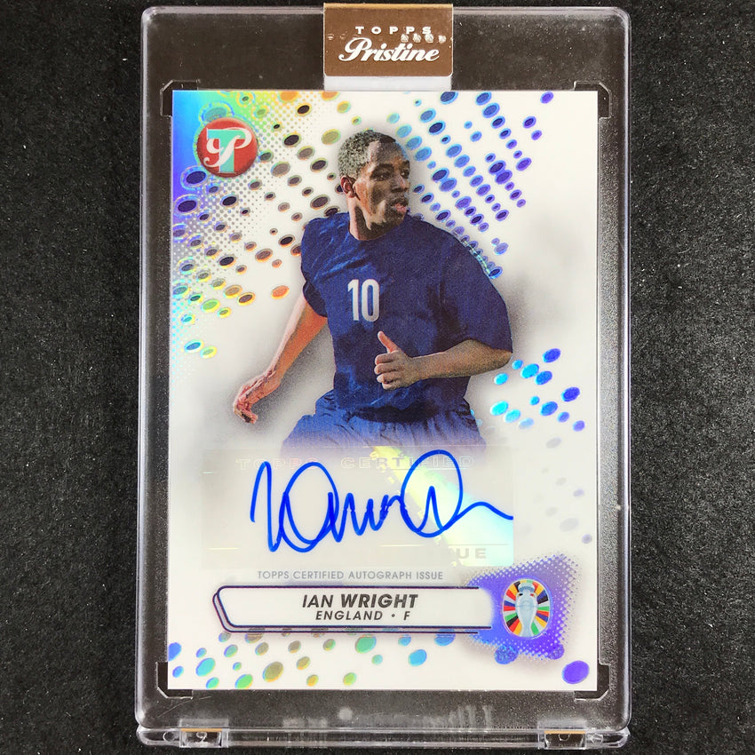 2023 Topps Pristine Road to Euro IAN WRIGHT Pristine Auto Base No. IW