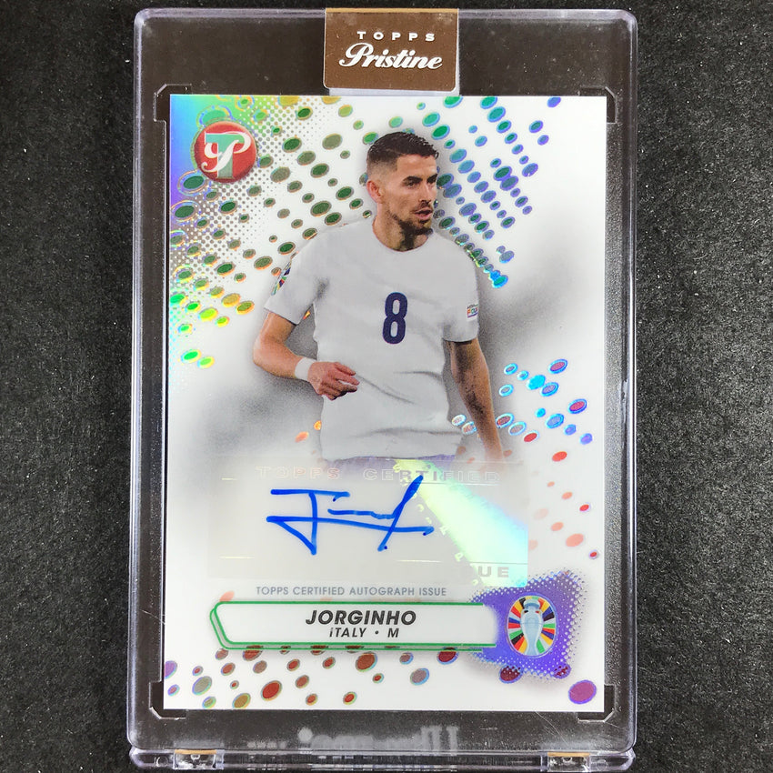 2023 Topps Pristine Road to Euro JORGINHO Pristine Auto Base No. JD