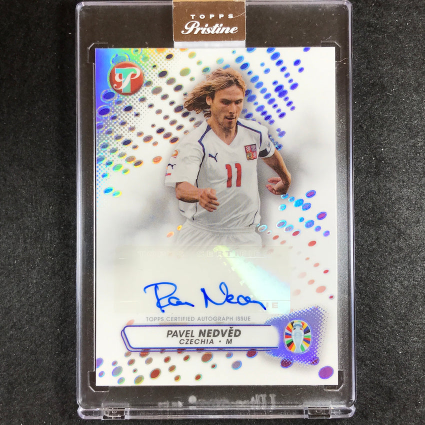 2023 Topps Pristine Road to Euro PAVEL NEDVED Pristine Auto Base #PN