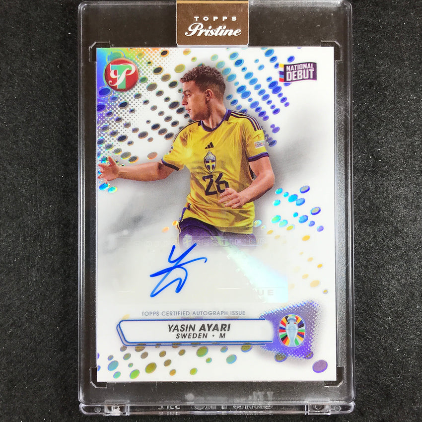 2023 Topps Pristine Road to Euro YASIN AYARI Pristine Auto Base #YA