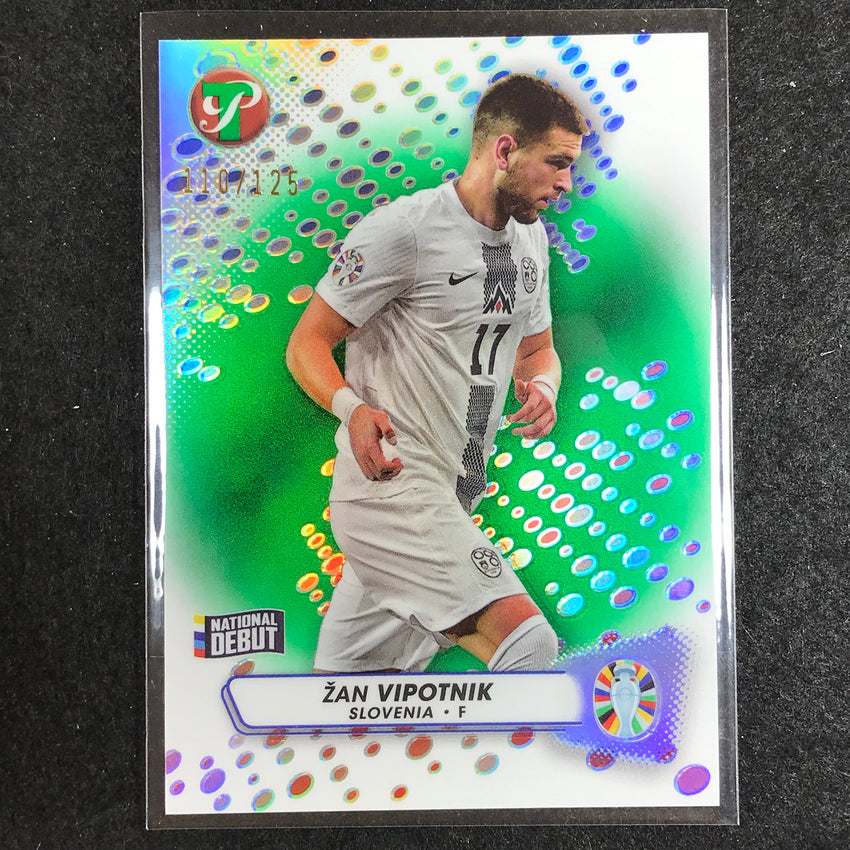 2023 Topps Pristine Road to Euro ZAN VIPOTNIK Base Green 110/125 #35