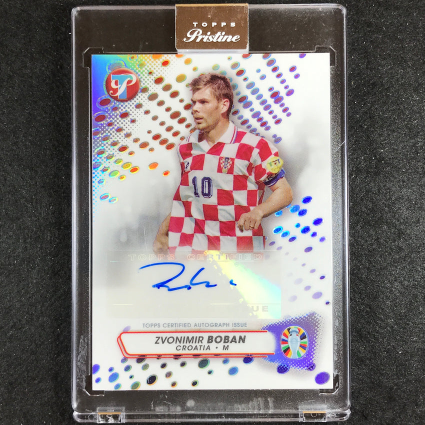 2023 Topps Pristine Road to Euro ZVONIMIR BOBAN Pristine Auto Base No. ZB