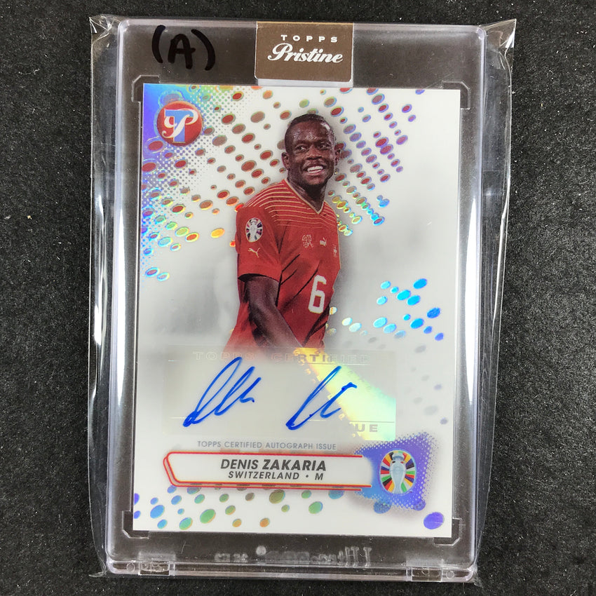 2023 Topps Pristine Road to Euro DENIS ZAKARIA Pristine Auto Base #DZ (A)