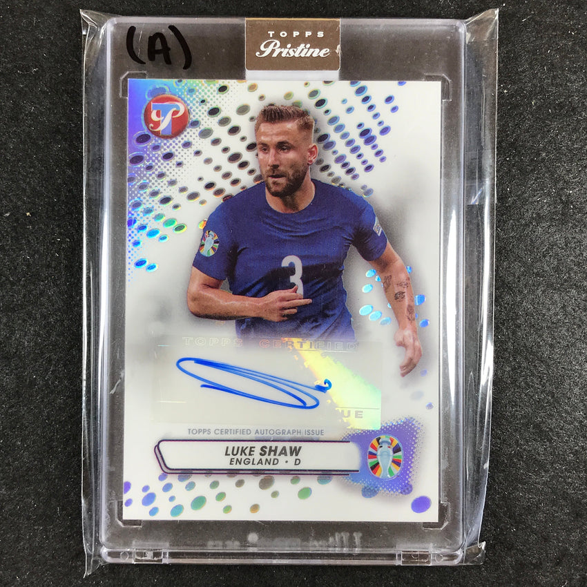 2023 Topps Pristine Road to Euro LUKE SHAW Pristine Auto Base #LS (A)