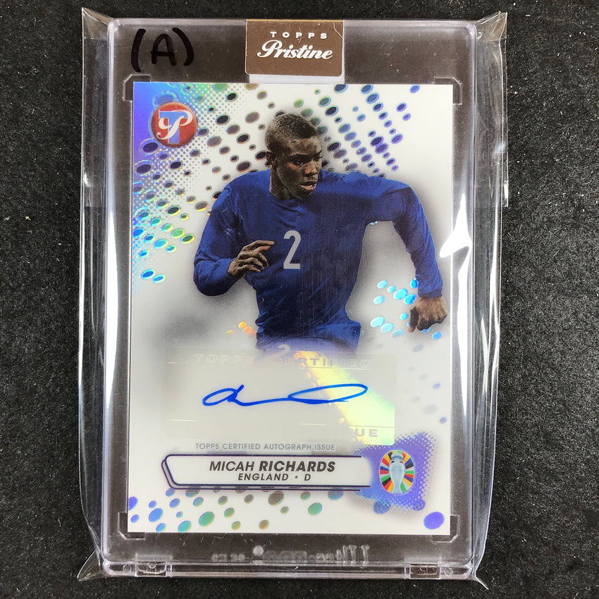 2023 Topps Pristine Road to Euro MICAH RICHARDS Pristine Auto Base No. MR (A)