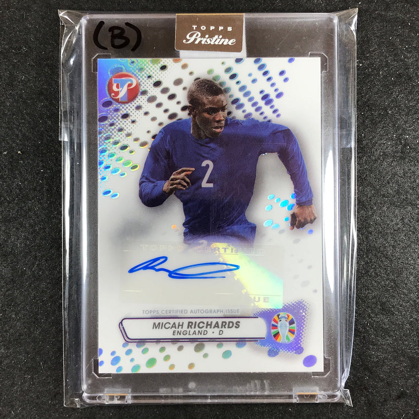 2023 Topps Pristine Road to Euro MICAH RICHARDS Pristine Auto Base No. MR (B)