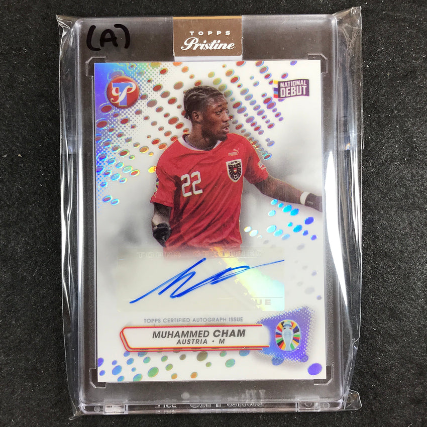 2023 Topps Pristine Road to Euro MUHAMMED CHAM Pristine Auto Base #MC (A)