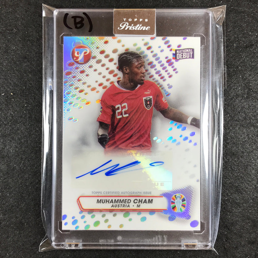2023 Topps Pristine Road to Euro MUHAMMED CHAM Pristine Auto Base #MC (B)
