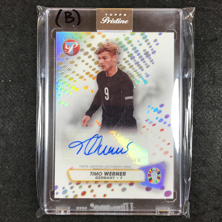 2023 Topps Pristine Road to Euro TIMO WERNER Pristine Auto Base No. TW (B)
