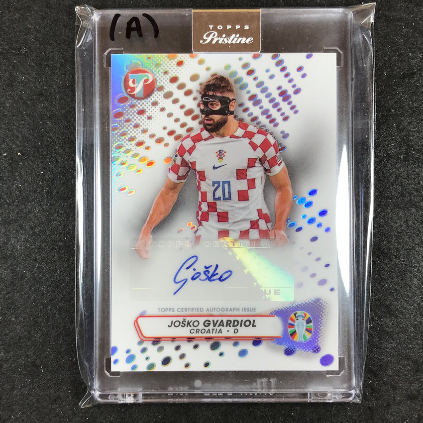 2023 Topps Pristine Road to Euro JOSKO GVARDIOL Pristine Auto Base No. JG (A)