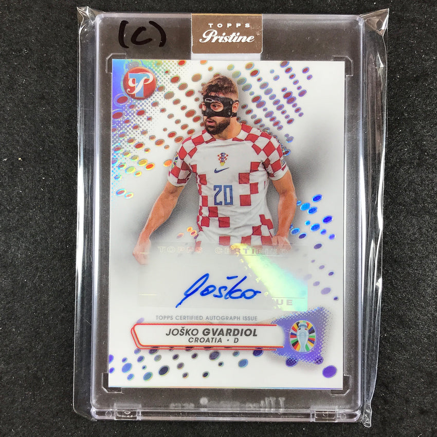 2023 Topps Pristine Road to Euro JOSKO GVARDIOL Pristine Auto Base No. JG (C)