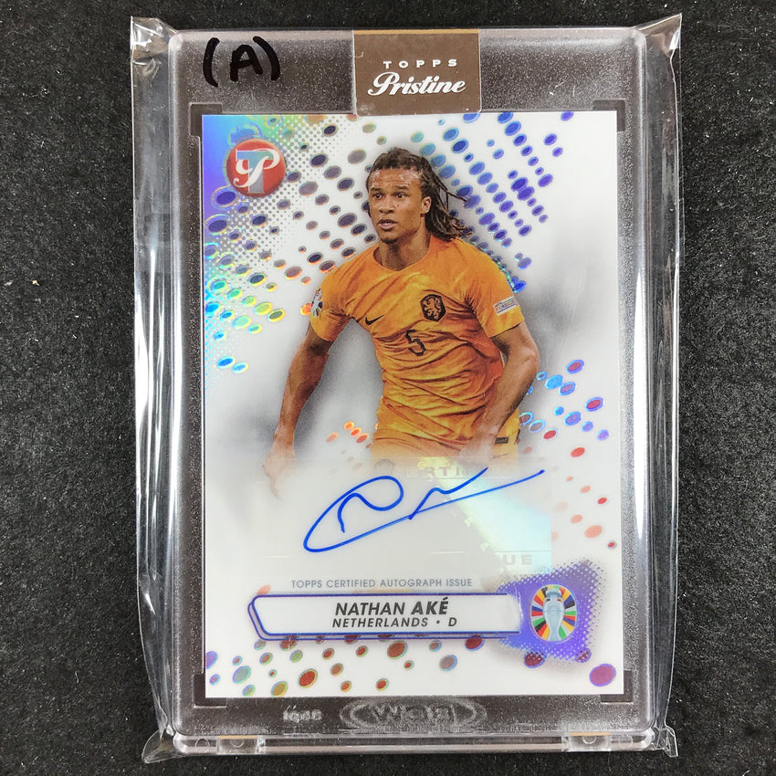 2023 Topps Pristine Road to Euro NATHAN AKE Pristine Auto Base #NA (A)