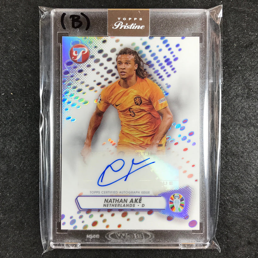 2023 Topps Pristine Road to Euro NATHAN AKE Pristine Auto Base #NA (B)
