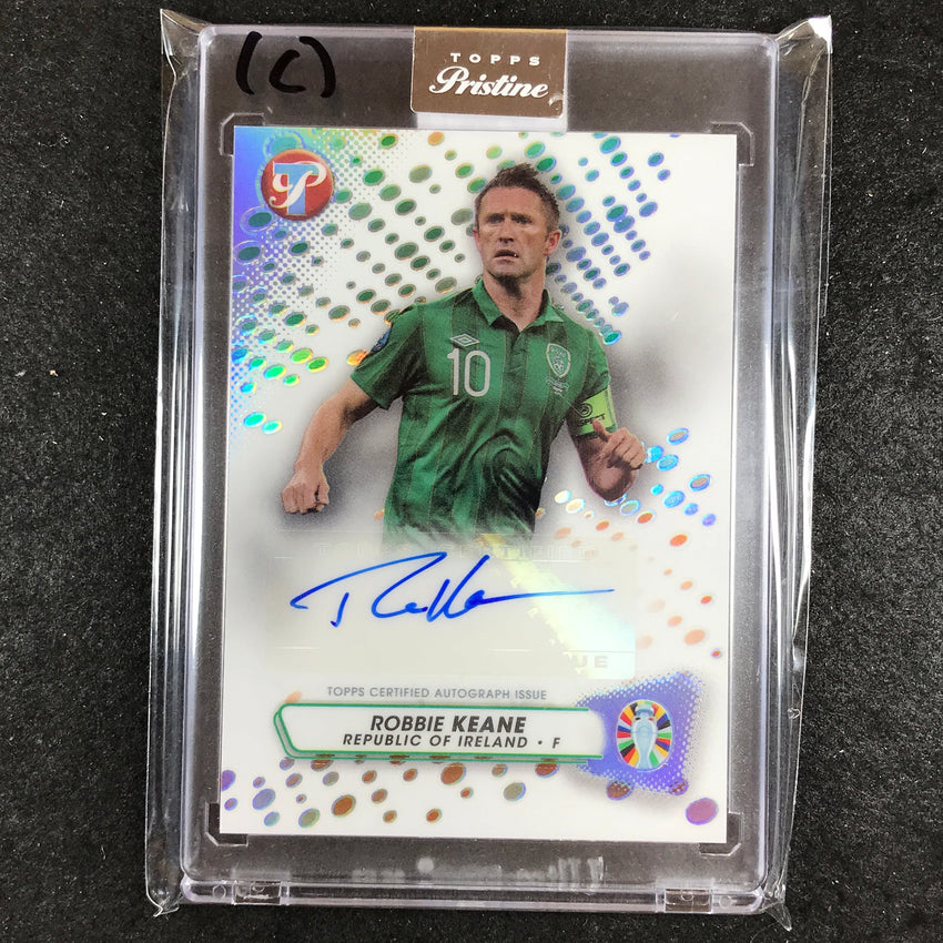 2023 Topps Pristine Road to Euro ROBBIE KEANE Pristine Auto Base No. RK (C)